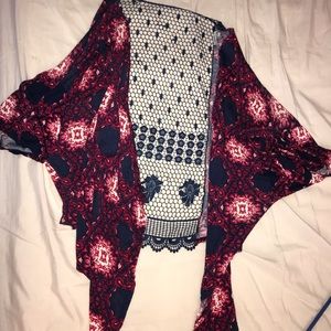Short sleeve cardigan